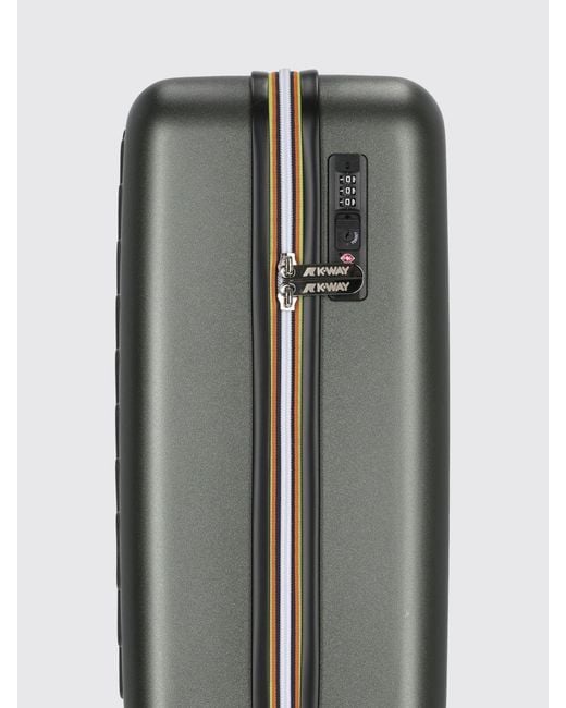 K-Way Gray Travel Bag for men