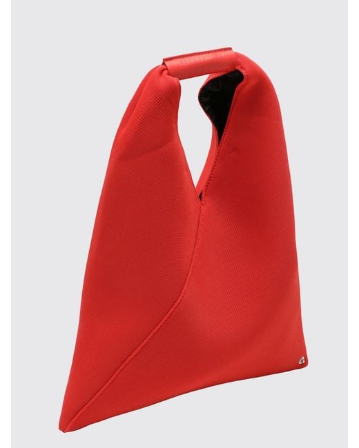 MM6 by Maison Margiela Red Mesh Japanese Bag