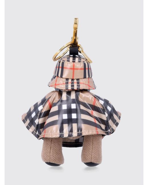Burberry White Keyring