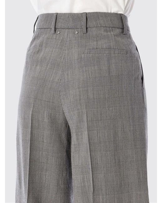 Golden Goose Deluxe Brand Gray Virgin Wool Trousers