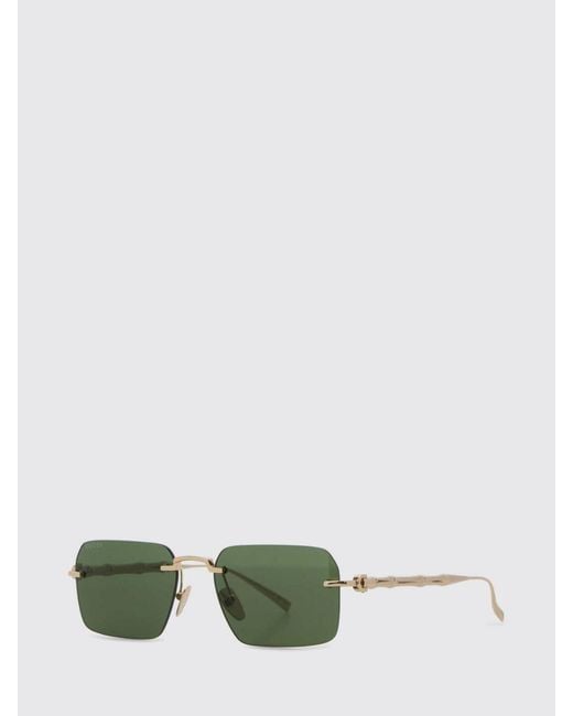 Gucci Green Metal Sunglasses