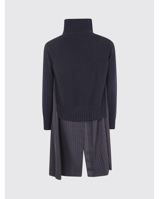 Sacai Blue Coat for men