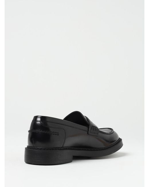 Doucal's Black Loafers for men