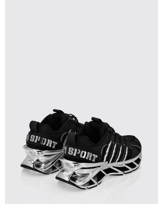 Philipp Plein Black Sneakers for men