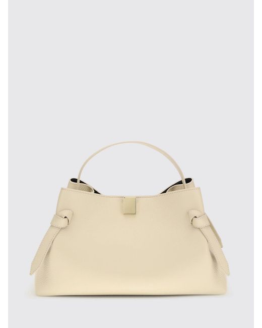 Yuzefi Natural Gyoza Calf Leather Handbag
