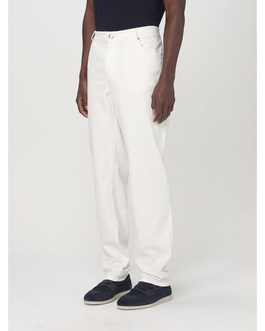 Brunello Cucinelli Hose Herren in White für Herren