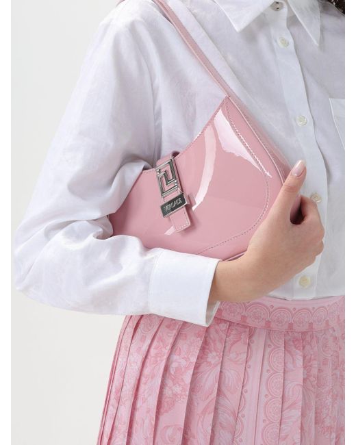 Versace Pink Shoulder Bag