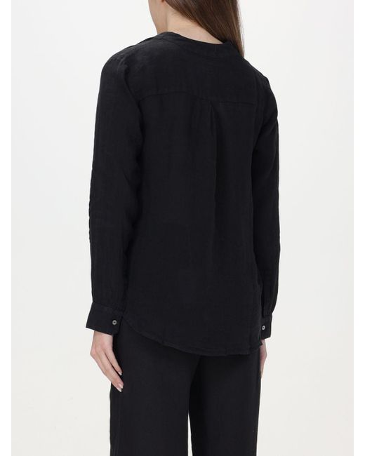 120% Lino Black Shirt
