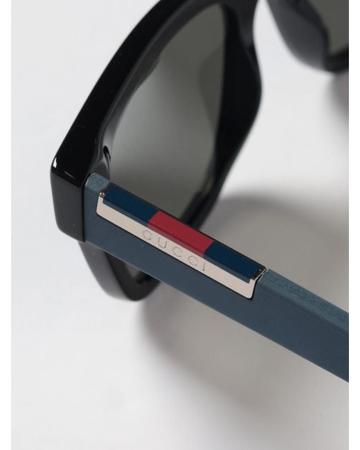 Gucci Black Gg2089S Acetate Sunglasses for men