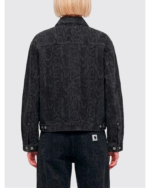 Carhartt Black Cotton Denim Jacket