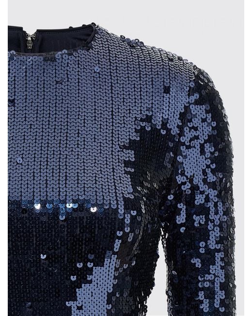 ROTATE BIRGER CHRISTENSEN Blue Sequin Dress
