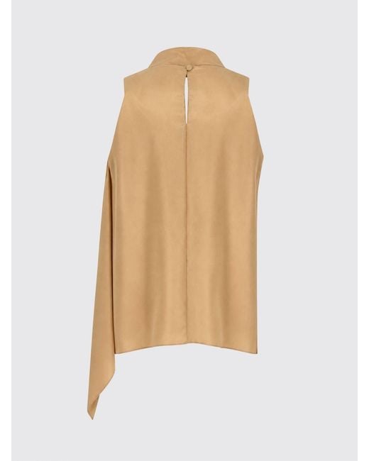 Alberta Ferretti Natural Top