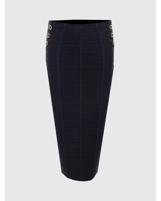 Elisabetta Franchi Black Pencil Skirt