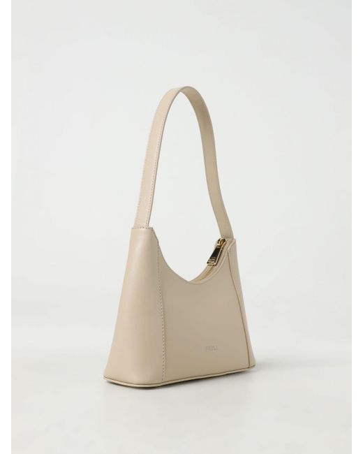 Furla White Shoulder Bag