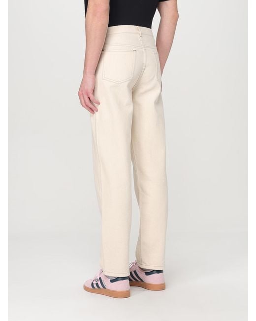 A.P.C. White Jeans for men