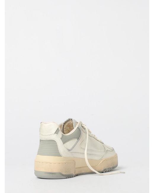 Golden Goose Deluxe Brand White Forty 2 Used Leather Sneakers for men