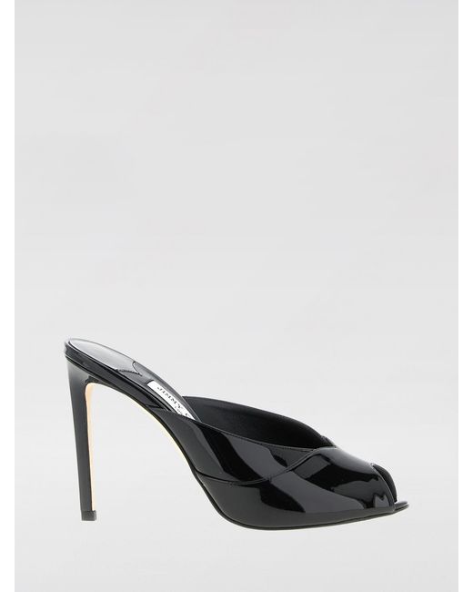 Jimmy Choo Black Brigitte Patent Leather Mules