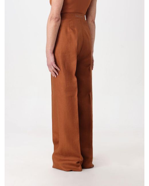 Pantalón Max Mara de color Brown
