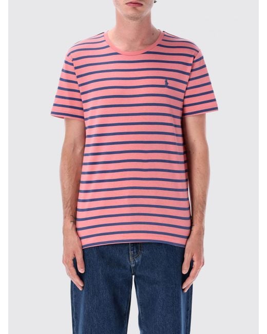 T-Shirt Homme Polo Ralph Lauren pour homme en coloris Red