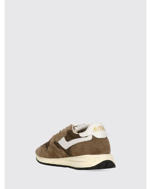 Autry Multicolor Reelwind Nylon And Suede Bovine Leather Sneakers With Jagged Sole for men