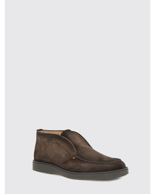 Santoni Brown Boot for men