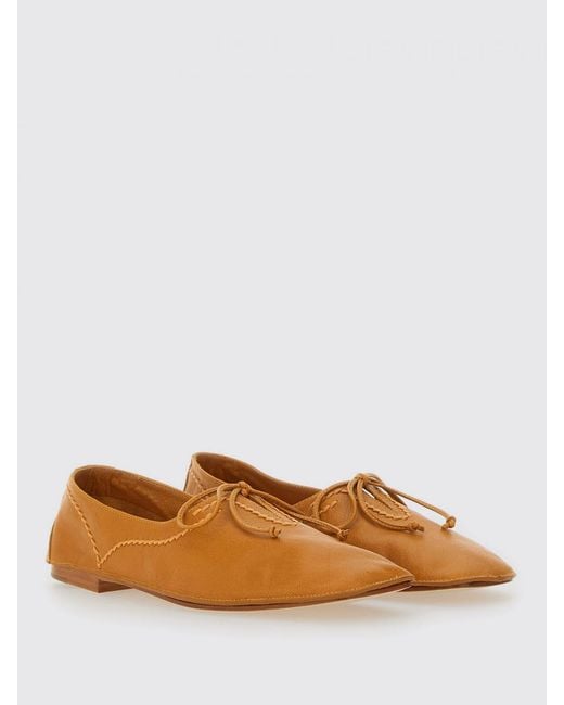 Hereu Brown Flat Shoes