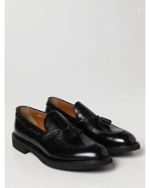 Mocassins Doucals pour homme en coloris Noir Homme Chaussures Chaussures à enfiler Chaussures à boucles 