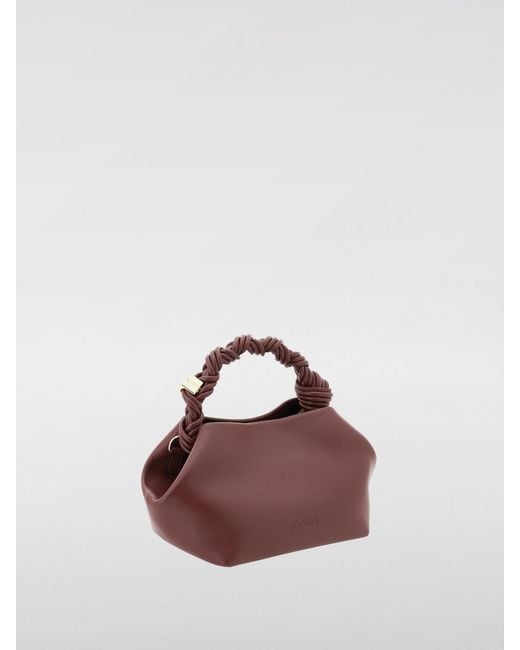 Ganni Red Bou Recycled Leather Bag