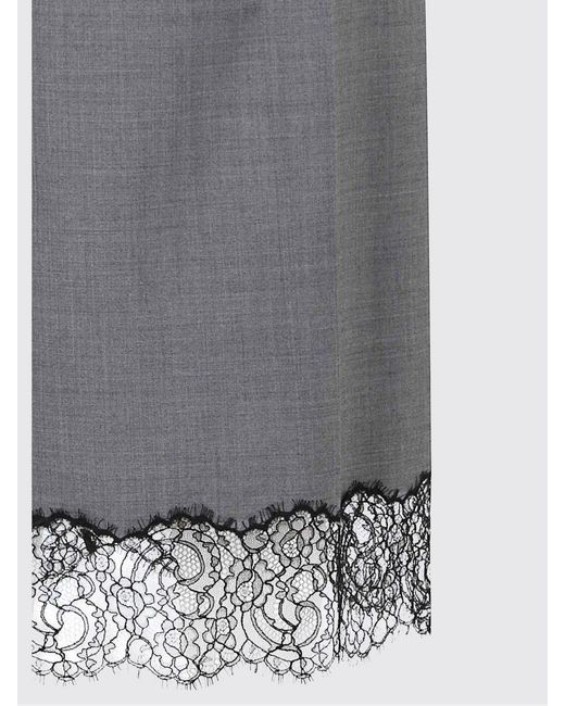 Semicouture Gray Skirt