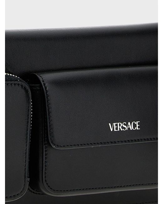 Pañuelo de bolsillo Versace de hombre de color Black
