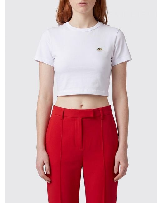 Fiorucci White Cotton Crew-Neck T-Shirt