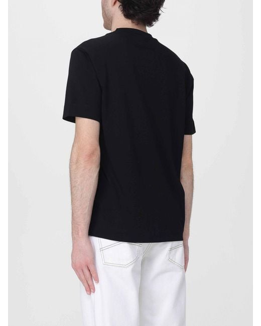 Emporio Armani Black Basic Cotton T-Shirt for men