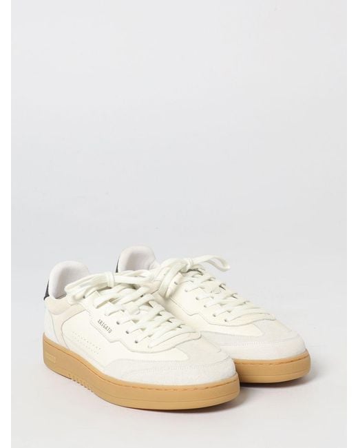 Axel Arigato White Dice Lo Leather Sneakers for men