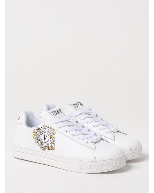 Versace Jeans Couture White Sneakers