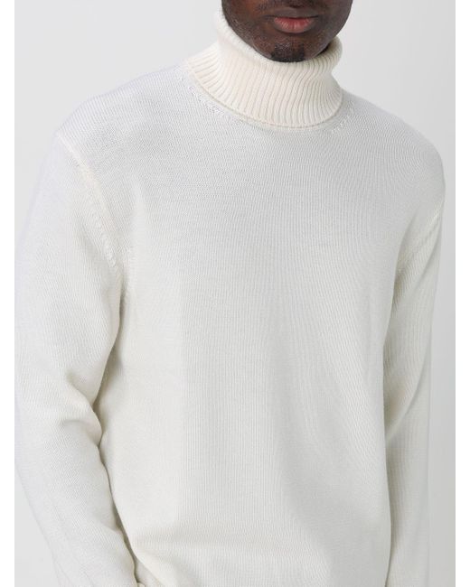 Pullover Dolcevita di Paul & Shark in White da Uomo