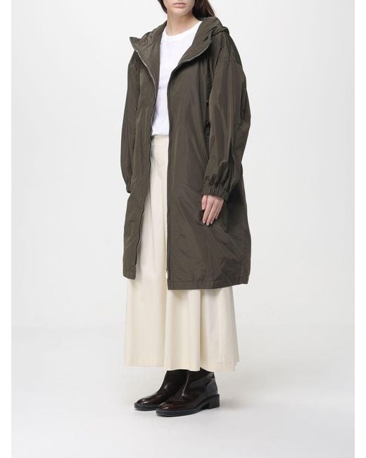 Max Mara Gray The Cube Oversized Hooded Polyester Parka Max Mara