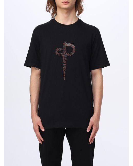 Cesare Paciotti Black T-shirt for men