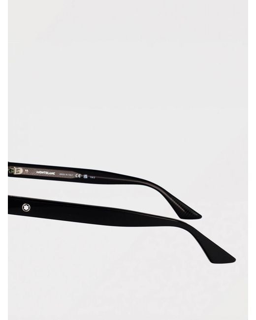 Montblanc Green Acetate Sunglasses for men