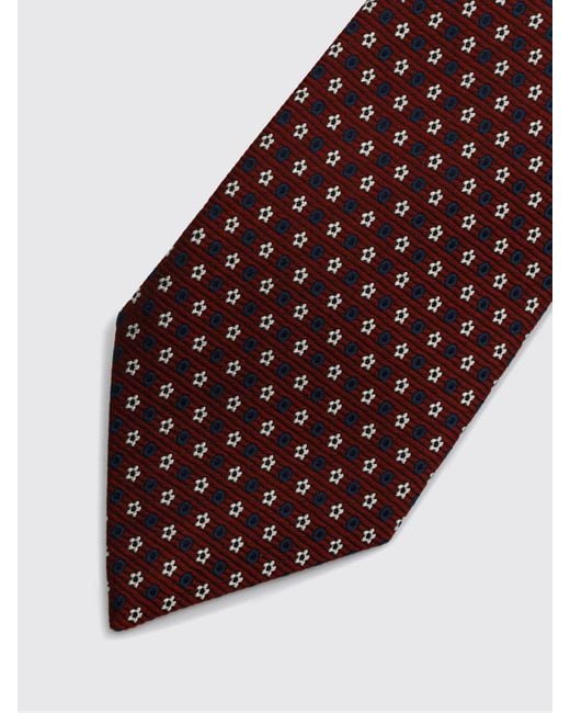 Corbata Hombre Canali de hombre de color Purple