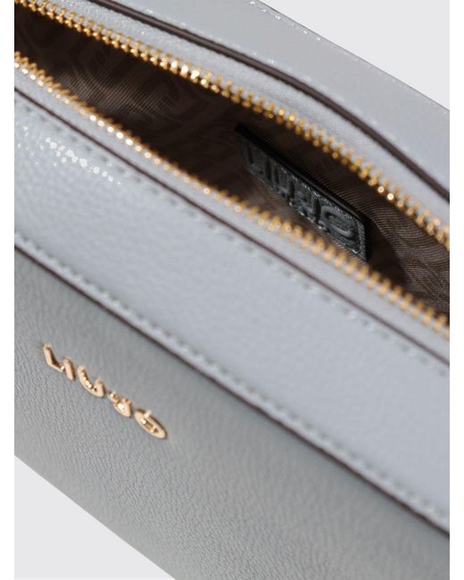 Liu Jo Gray Grained Synthetic Leather Camera Bag