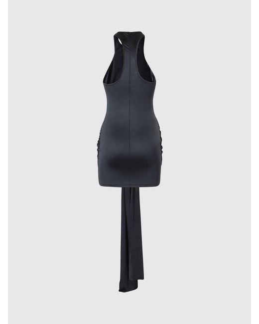 VENUJA Blue Crêpe Mini Dress