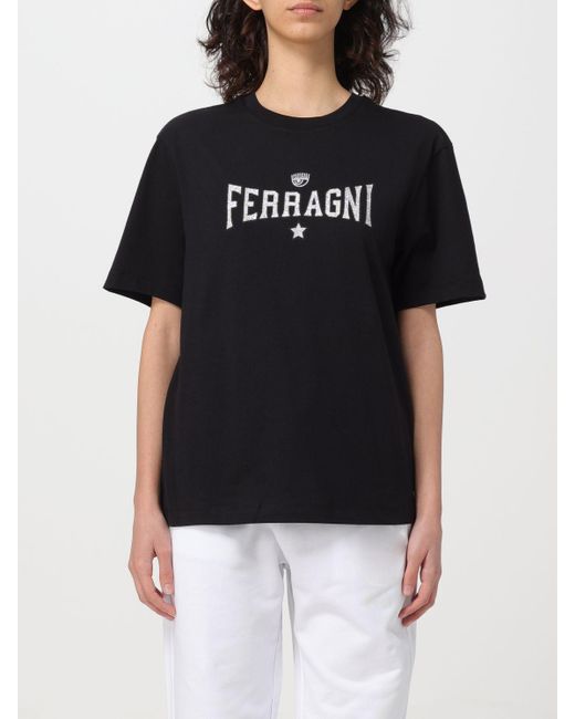 Chiara Ferragni Black T-shirt