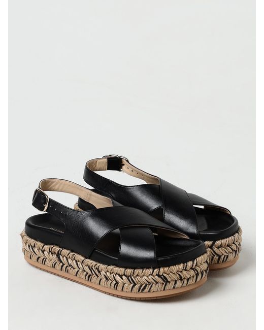 Paloma Barceló Black Wedge Shoes Paloma Barcelò