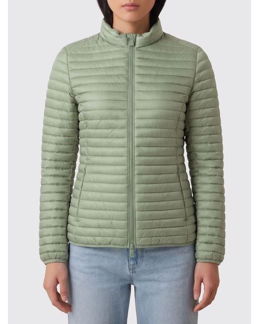 Save The Duck Green Padded Nylon Down Jacket