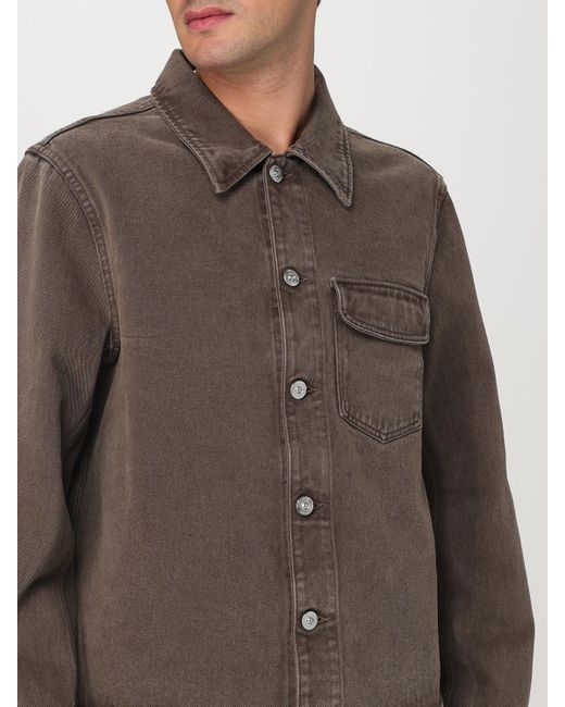 Our Legacy Brown Denim Jacket for men