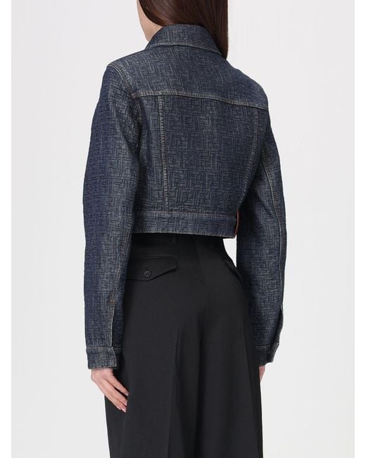 Fendi Blue Denim Jacket