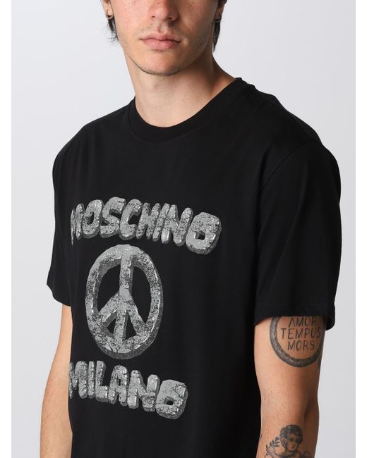 Moschino Couture Black T-Shirt for men