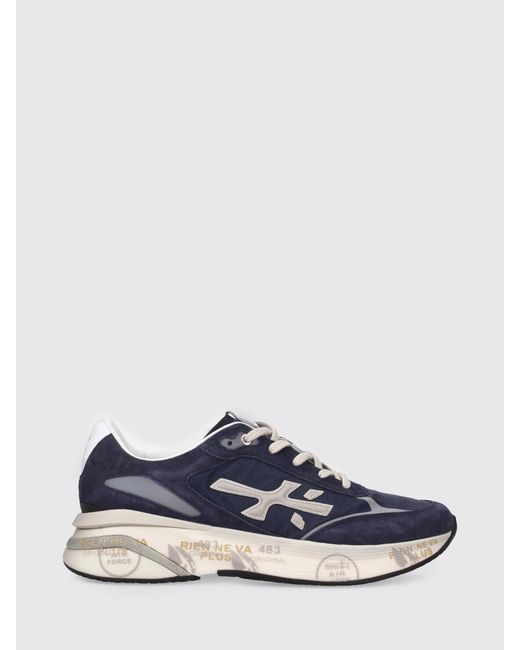 Premiata Blue Moerun Sneakers for men