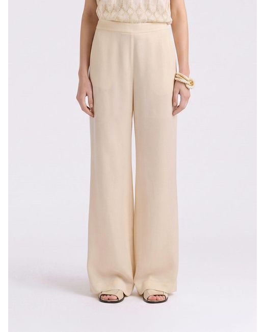 Momoní Natural MomonÌ Viscose Palazzo Trousers