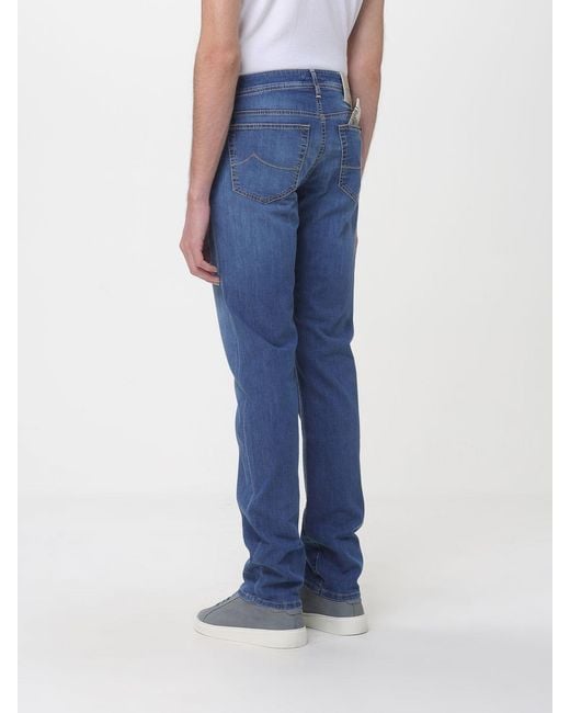 Jacob Cohen Blue Slim Fit Stretch Denim Jeans for men